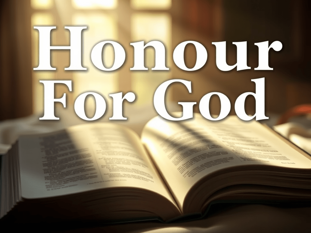Honour For God