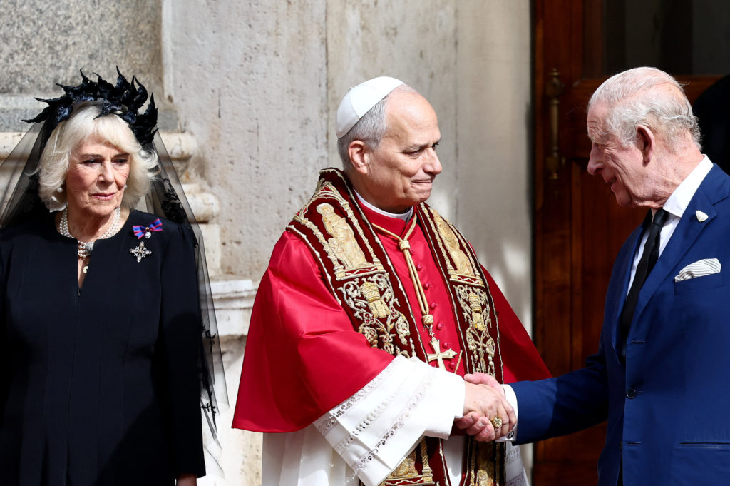 King Charles III Breaks Coronation Oath by Praying with Pope&nbsp;Leo